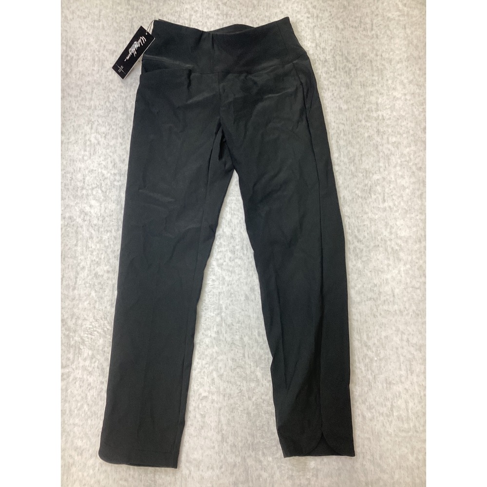 Walter Hagen P11 Sculpt Pant Womens XS Pure Black Pull On Performance Golf New